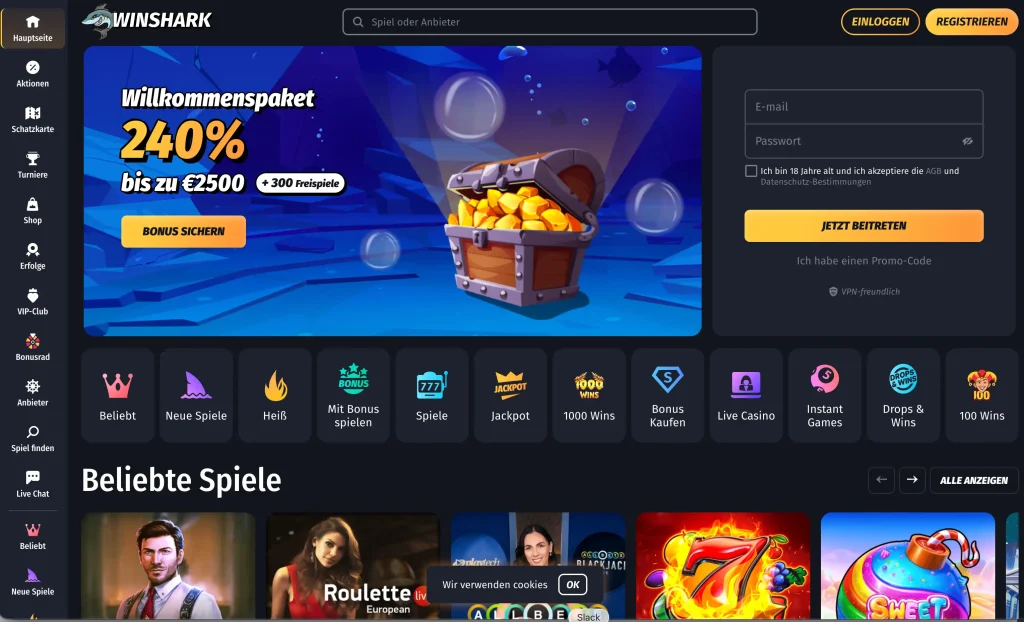 Winshark Casino
